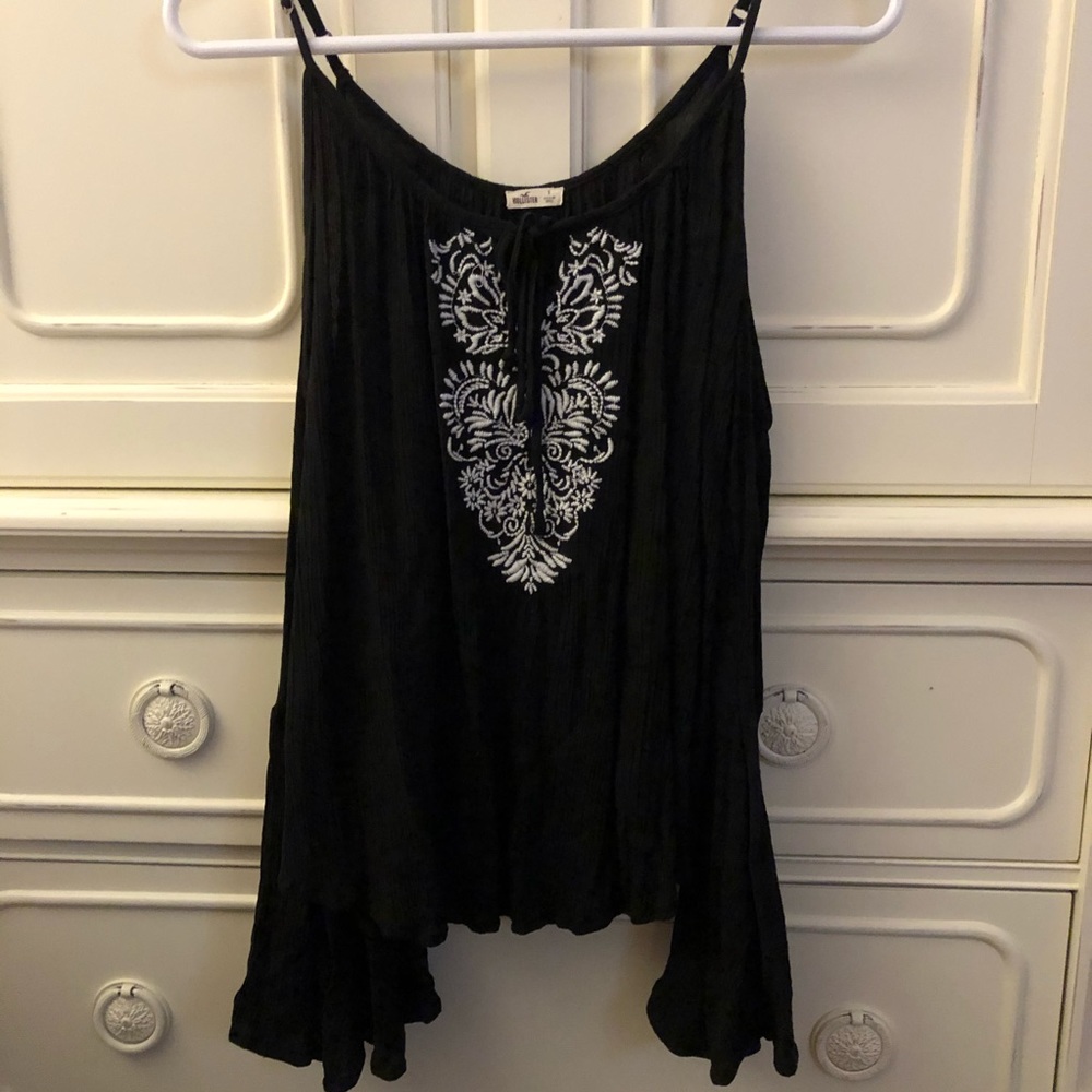 Black Hollister Blouse